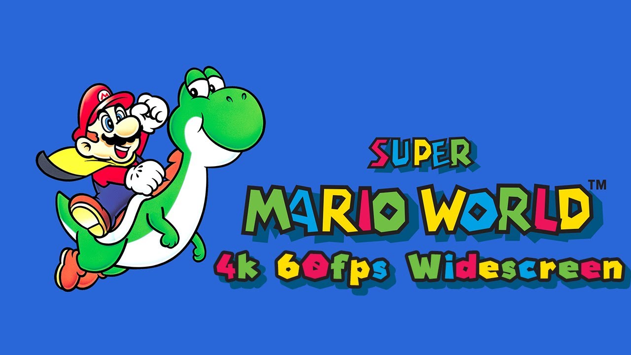 GitHub - VitorVilela7/wide-snes: Super Mario World (SNES