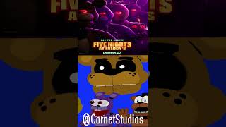 Fnaf Film Реакция На Красные Глаза Аниматроников 😱 #Shorts