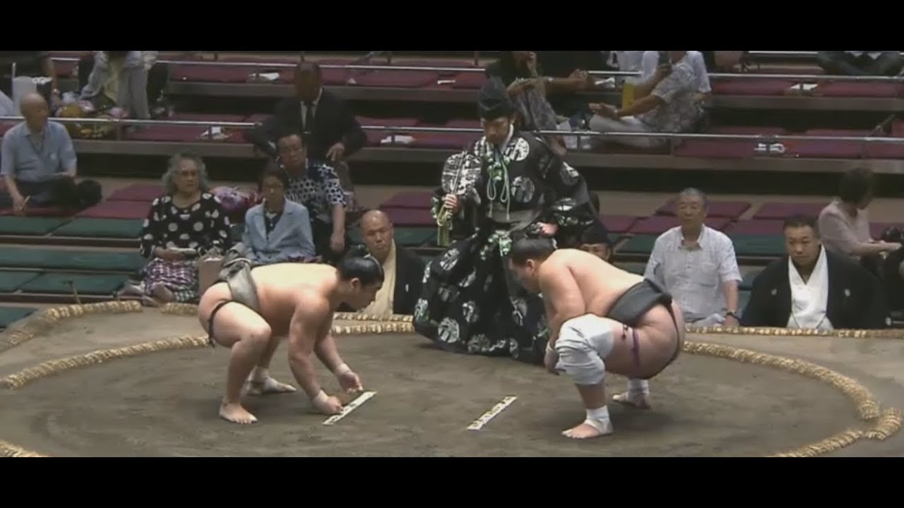 sydney schneider Terunofuji 照ノ富士 v Wakatakamoto Sumo Day 9, 16 September 2019