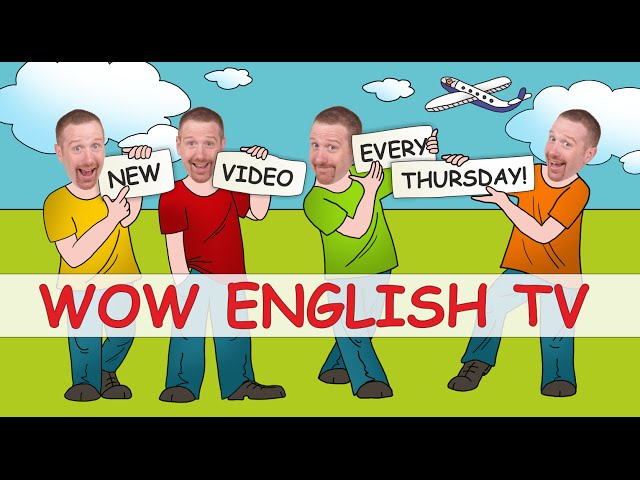 Welcome to Wow English TV! Steve and Maggie for Kids class=