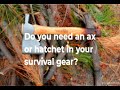 Do you need an ax in your preparedness gear