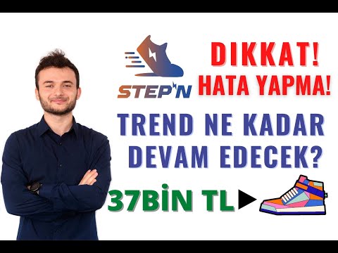 BEN DE AYAKKABI ALDIM! 37BIN TL! | STEPN NE OLACAK? | İZLEMEDEN GİRME! #GMT #GST