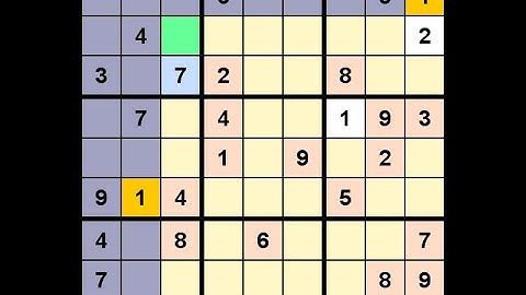 How to Solve New York Times Sudoku Hard November 21, 2020