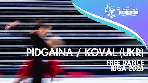 Iryna PIDGAINA / Artem KOVAL (UKR) | Junior Ice Dance Free Dance | Ankara 2025