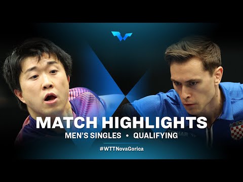 Highlights | Takuya Jin vs Filip Zeljko | MS Qual | WTT Contender Nova Gorica 2022