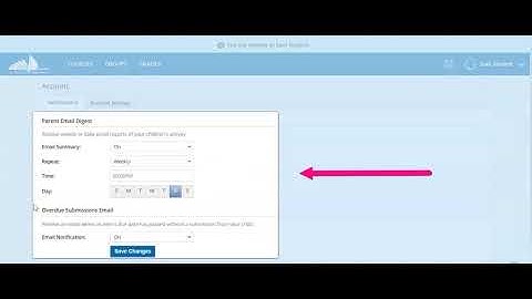 Setting Parent Notifications in Schoology