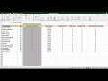 Introducing data in excel