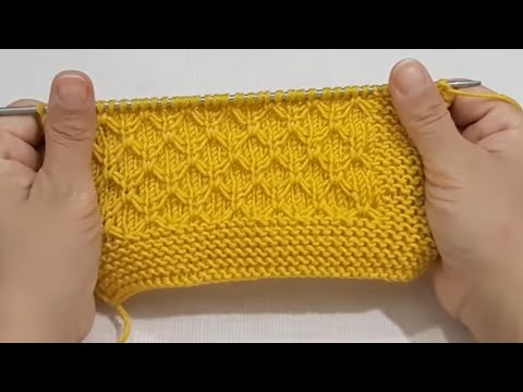 Kuş Kanadı🌷☘ Örgu Deseni | How to Knitting Tutorial Stitch DIY Tunusian ...