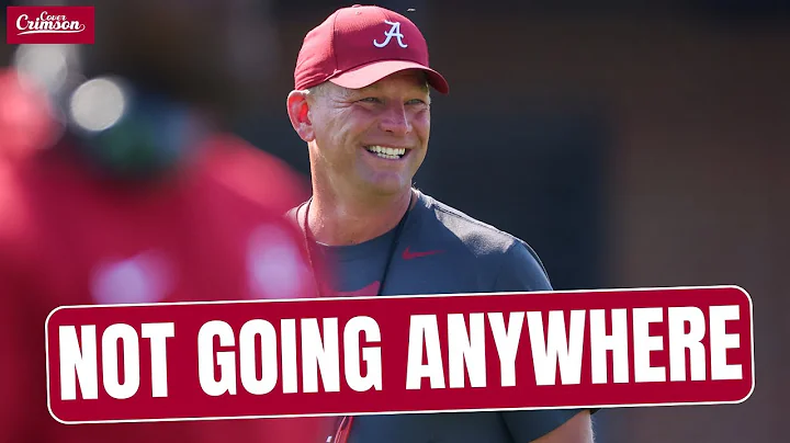 CLARITY: Alabama Head Coach Kalen DeBoer NOT Going ANYWHERE | Alabama Football Podcast