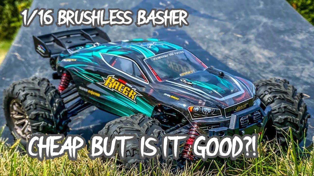 Hosim Q903 Brushless 1/16 Truggy | Speed & Bash Test Review - YouTube