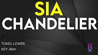 Sia - Chandelier - Karaoke Instrumental - Lower