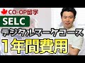 【最安値】Co-op留学 デジタルマーケティングコース1年間の費用を徹底解説/SELC