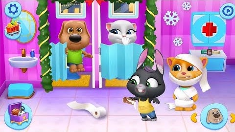 My Talking Tom Friends Gameplay Walkthrough(Part😻15)#talkingtom #tom2 #talkingtomandfriends #youtube