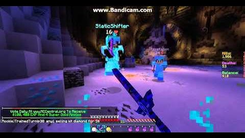 Hackers on Mc-central.net kitpvp