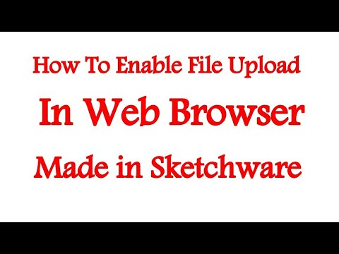 How to Enable File Upload in Webview|Sketchware Tutorials