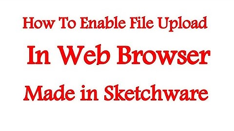 How to Enable File Upload in Webview|Sketchware Tutorials