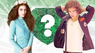 Famous WHO’S RICHER? - Lorde or Harry Styles? - Net Worth Revealed! Wealth