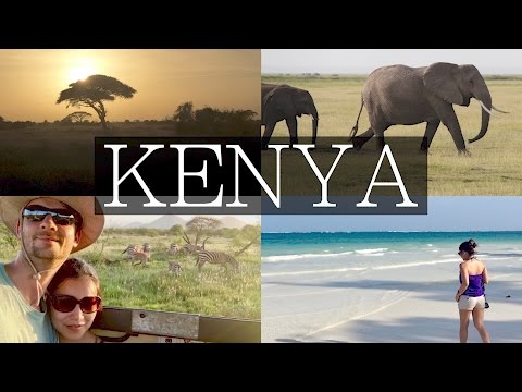 3 Day Kenya Safari Drive! Plus Diani Beach, Amboseli, Tsavo West Tour | Vlog