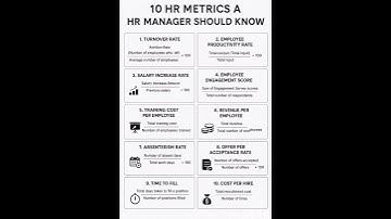 10 HR Metrics #FYI