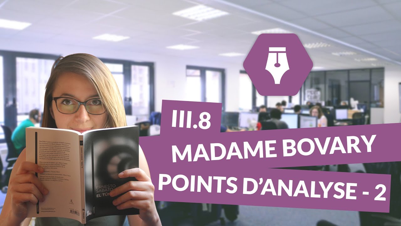 Lecture commentée de Madame Bovary - partie III - chapitre 8 - points d