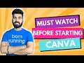 Canva Tutorial | How to use Canva for BEGINNERS | CANVA COURSE HINDI 2020