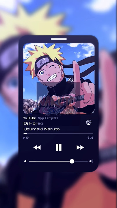 dj horrreg versi uzumaki naruto #ai #anime #naruto #narutoshippuden #anime