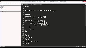Pergunta 14 - Certificação PHP