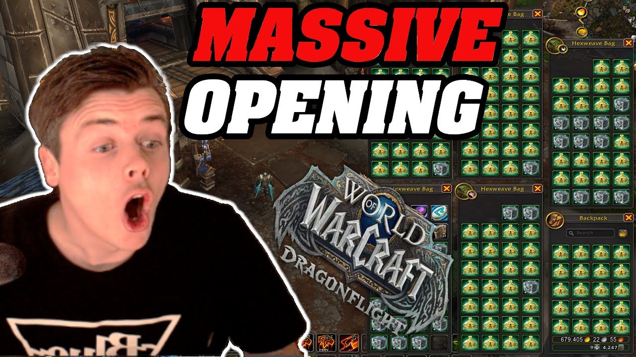 MASSIVE Lockbox Opening In Dragonflight! YouTube
