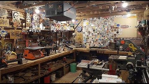 Artisan Pirate Updated 2022 Shop Tour (Scroll Saw Woodworking)