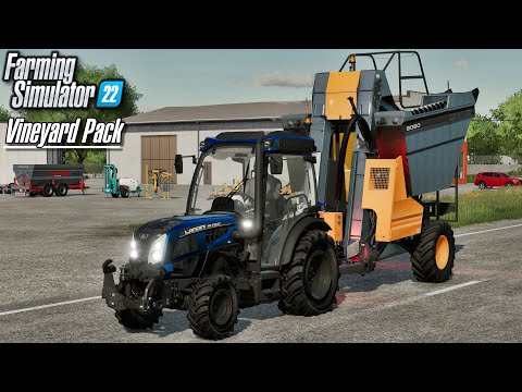 New Mods - 2x Vineyard Packs, New JD 7xx0, & Building Pack! (6 Mods) | Farming Simulator 22