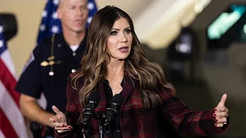 Homeland Security Secretary Kristi Noem awards bonus checks to select TSA agents