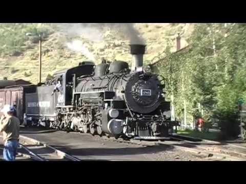 Durango & Silverton K-36 486 Being Coupled To Her ...