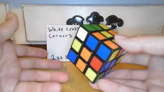 1 Rubik's cube upper layer