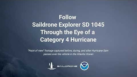 2021 Atlantic Hurricane Mission: 24 Hours in Hurricane Sam