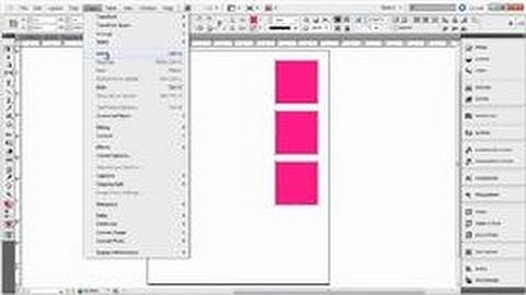 Adobe InDesign Tips : How to Group Objects in InDesign