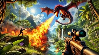 I Wild Dragon Hunting In 3D!//Wild Dinosaur Gameplay #R010 screenshot 2