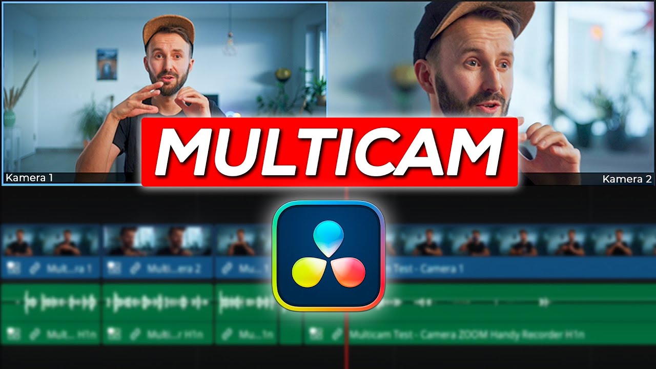 Schneller schneiden mit Multicam in Davinci Resolve Tutorial - YouTube
