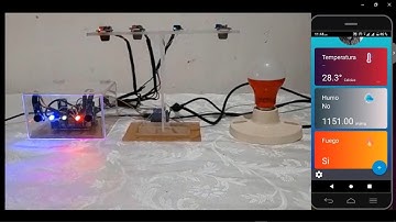 Esp32 - Prototipo contra incendios y su aplicación móvil