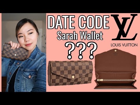 LOUIS VUITTON purse M62235 Portefeiulle Sarah Stamp MY LV WORLD TOUR M –