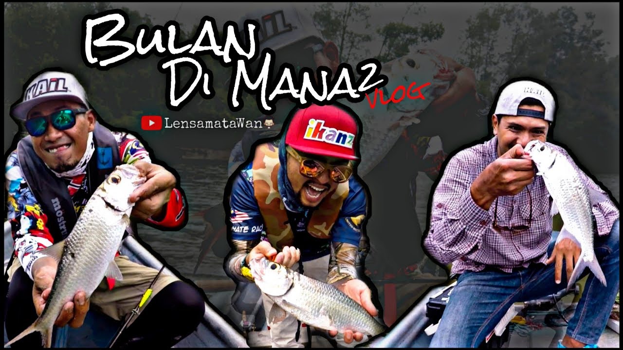 Strike IKAN BULAN Guna Popper ! |Kuala Trong | Mancing Tarpon | Strike Vlog