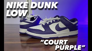 Nike Dunk Low Court Purple Review