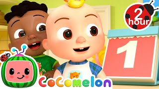 Counting Down The Days | Cocomelon| Family Time! 👨‍👩‍👦 | MOONBUG KIDS | Songs for Kids
