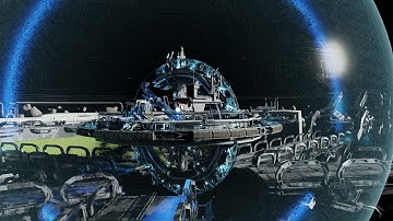 making a dyson sphere in blender