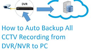 How to Auto Backup All CCTV Recording from DVR/NVR to PC screenshot 5