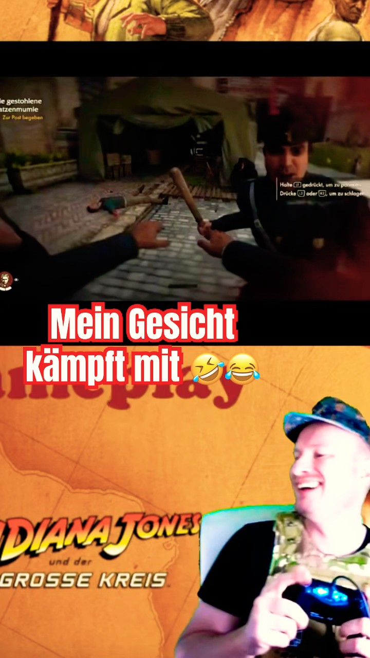 Den ganzen Hof aufgemischt
