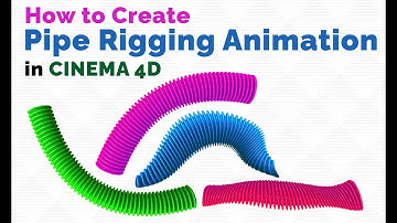 How to Create Pipe Rigging Animation in Cinema 4D - Tutorial