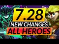 CRAZY HERO BUFFS and NERFS in the NEW 7.28 PATCH - BROKEN Changes - Dota 2 Meta Guide