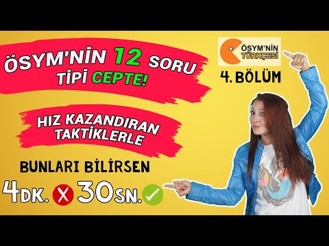 Cümlede Anlam  | 4. Bölüm | ÖSYM'nin Türkçesi 8. Ders