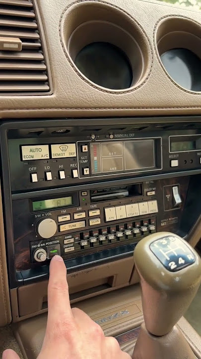 80s Nissan 300ZX sounds! ASMR