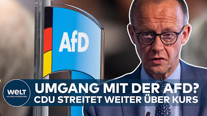 MERZ UNTER DRUCK: Fällt doch die Brandmauer? CDU streitet weiter über Umgang mit AfD